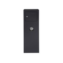 BANKSIA PILLAR LETTERBOX BLACK