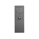 BANKSIA PILLAR LETTERBOX CHARCOAL