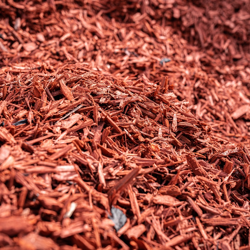 RED WOOD MULCH - BAG