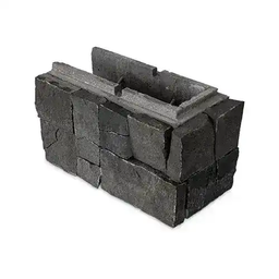 [321219] BLOCSMART MELBOURNE BASALT END BLOCK - LEFT CORNER 363X165X202