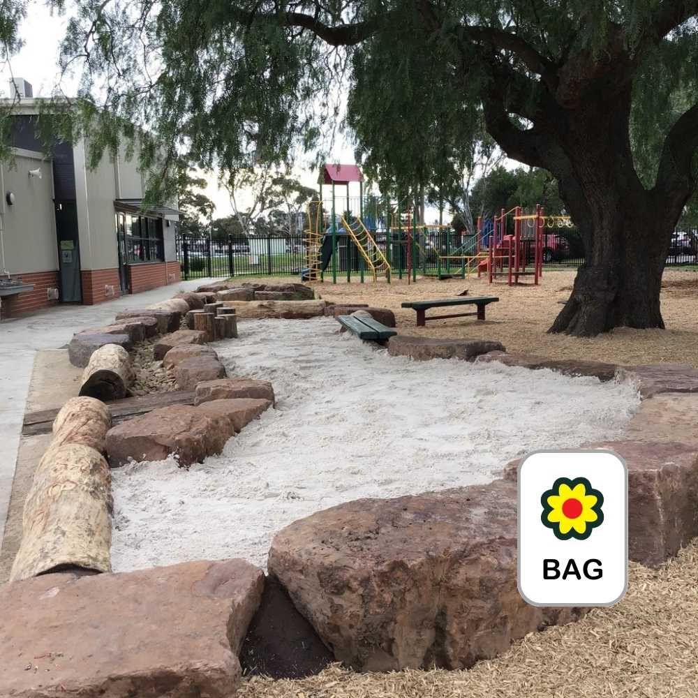 BEDROCK WHITE WASHED SAND - BAG