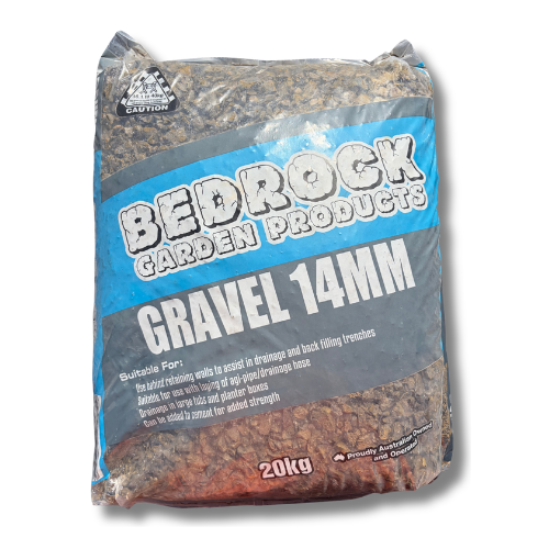 BEDROCK 14MM SCREENINGS / DRAINAGE GRAVEL – BAG