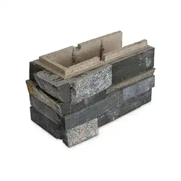 [321215] BLOCSMART NEWCASTLE LIMESTONE END BLOCK - RIGHT CORNER 363X165X202