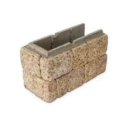 [321227] BLOCSMART SORRENTO GRANITE END BLOCK - RIGHT CORNER 363X165X202