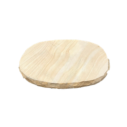 [321242] SANDSTONE STEPPING STONE LARGE 600-800MM